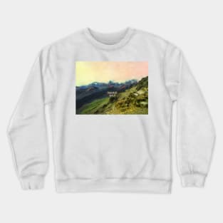 Haleakala National Park Maui Hawaii To travel is to live Crewneck Sweatshirt